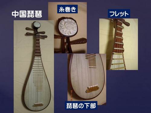 楽器たち（中国琵琶）－てるてるみっちゃんの音楽日記（音楽：二胡、琵琶）